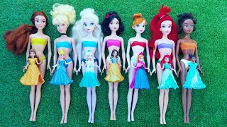 ASMR 5 MYSTERY SURPRISES Disney Princess Miniature Dolls Satisfying Unboxing NO Talking Video DIY