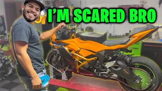 Subscriber Paid $65 For This ZX6R! Can He Handle It?