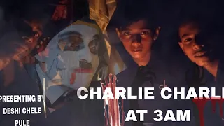 Charlie Charlie pencil game at 3 AM 👻(gone wrong)|| haunted challenge timepass