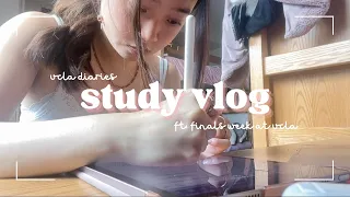 UCLA FINALS WEEK | studying for finals, college exams, visiting san francisco, farm life 🌾 🌱