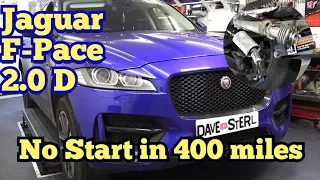 Jaguar F-Pace 2.0 Diesel P2BAE NOx Exceedance. P2047, P2049 Reductant Injection Adblue Faults