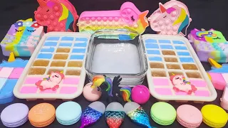 RAINBOW SLIME I Mixing random into Glossy Slime