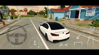 BMW M5 CS F90. mobile game