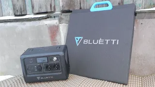 Обзор и тесты солнечной электростанции Bluetti EB70 на 1 квт и панели 200Вт (солнечный генератор)