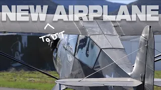 Picking Up A New Plane - Aeronca L-3