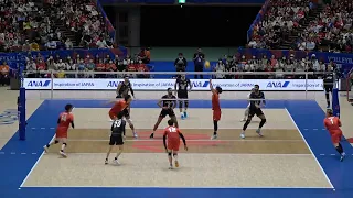 Masahiro Sekita setting Japan vs Iran Volleyball