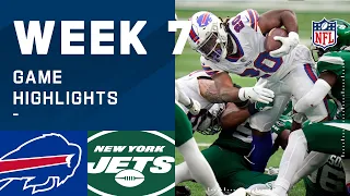 Bills vs. Jets Week 7 Highlights | NFL 2020