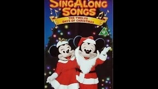 Digitized opening to Disney's Sing Along Songs: The Twelve Days Of Christmas Vol Ten (VHS UK)