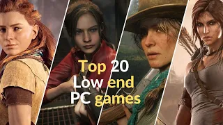 Top 20  Games for LOW END PC | 2GB RAM | 4GB RAM | Dual Core PC's 2022