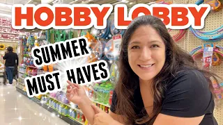 Found AMAZING Summer & Outdoor Fun - Hobby Lobby Shop with Me