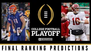 College Football Playoff: Final CFP Ranking Predictions | CBS Sports HQ