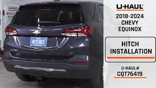 2022 Chevrolet Equinox | U-Haul Trailer Hitch Installation