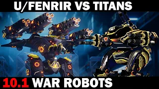 СТРИМ ULTIMATE FENRIR VS TITANS WAR ROBOTS 2024 #варроботс #warrobots #shooter