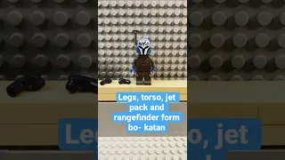 How to build Jango Fett in LEGO without using his parts!