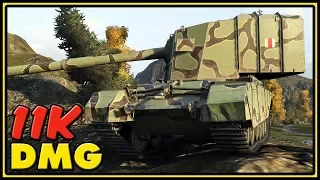FV4005 Stage II - 11K Damage - World of Tanks Gameplay