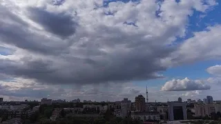 Clouds Above Kiev Stock Video