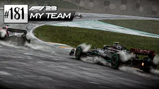 F1 23 - MY TEAM - GP DO BRASIL 50% - ACONTECEU DE TUDO NA CORRIDA! - EP 181