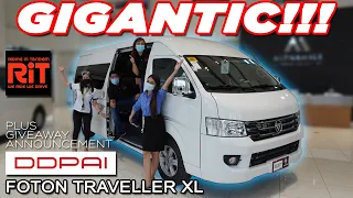 Foton Traveller XL : Budget Van : 19 seater