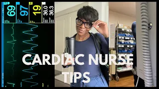 NEW NURSE CARDIAC NURSE TIPS | SURVIVING TELEMETRY