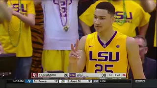 Oklahoma @ LSU (1/31/16) Highlights ft Hield & Simmons CLUTCH ending