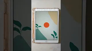 How to draw a Simple Wallpaper in Procreate #25