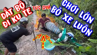 Ku Te bị Thánh xàm hành cho lên bờ xuống ruộng phải bỏ xe về tay trắng