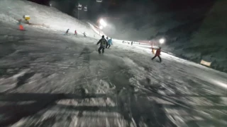 Ночной Чимбулак (Shymbulak Ski Resort)