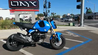 2022 Honda Grom / Walk Around / Start Up / Sound Clip