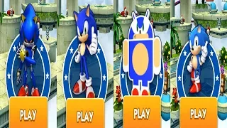 Sonic Dash - METAL SONIC VS SONIC VS ANDRONIC VS CLASSIC SONIC