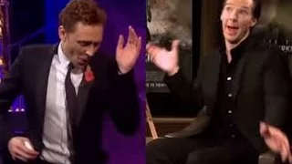 Tom Hiddleston and Benedict Cumberbatch *OH NO*