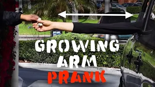 DRIVE THRU GROWING ARM PRANK -Julien Magic