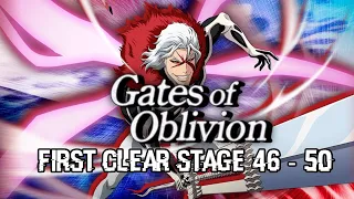 Senkaimon Gate Of Oblivion Stage 46 - 50 || BLEACH BRAVE SOULS