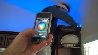 iPhone Control of RGB lights with RFduino - Arduino BLE bluetooth 4