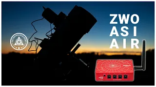 ZWOASI AIR Plus - Unboxing und First Light mit der ZWO2400MC , ZWO AM5,  ZWO EAF  und  Tak Epsilon