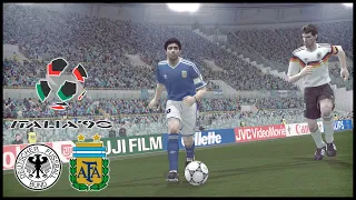 FIFA WORLD CUP FINAL 1990 - WEST GERMANY V ARGENTINA!