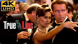 True Lies  (1994) Tango Scene 4K  English, Korean, Japanese subtitles