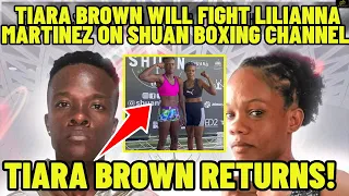 Tiara Brown TO FIGHT ON @shuanboxing TONIGHT!!! TUNE IN! #sports #boxing #news #video #youtube