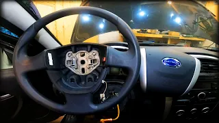 Как снять/разобрать руль Datsun mi-DO 2014-2021год