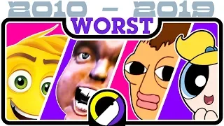 WORST Cartoons of the 2010s (@RebelTaxi)