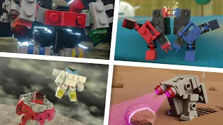 Brickmecha LEGO robot transformers animation compilation 30