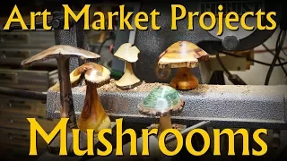 Turn a Hardwood Mushroom - Art Market Projects