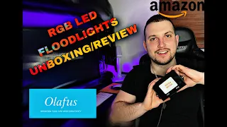 Olafus RGB LED Floodlights 15W Unboxing | Review #led #rgb #floodlight #review #unboxing