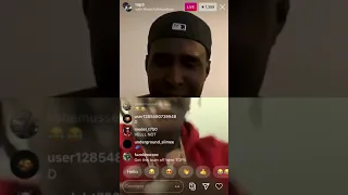 Top5 x HonchoHoodlum IG Live🤬🤬