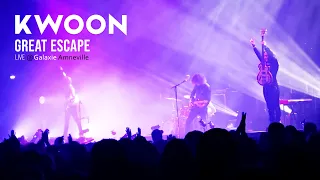 Kwoon - Great Escape // Live Performance at Galaxie Amneville (FR)