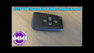 VW Tiguan FOB Battery Replacement