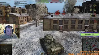 Охота на Тигра 131 день-9!World of Tanks без мата!михаилиус1000!