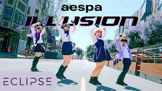 [KPOP IN PUBLIC] aespa (에스파) - ‘Illusion (도깨비불)’ One Take Dance Cover by ECLIPSE, San Francisco