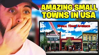 Brit Reacts to Top 10 best very small towns in America. My favorite is #2