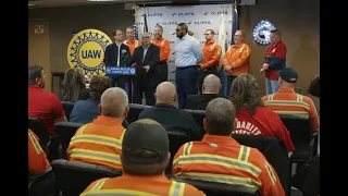 Gov. Shapiro Visits Cleveland-Cliffs Butler Works