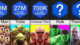 Comparison: How Many ___ To Kill Superman?